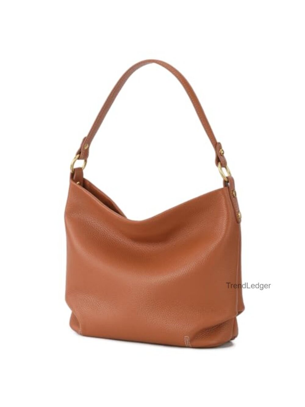Top Grain Leather Hobo Bag for Women Shoulder Crossbody Purse